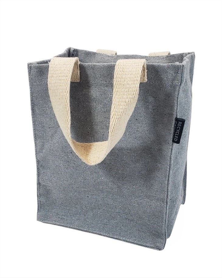 Recycled Cotton Book Bag With Full Gueest